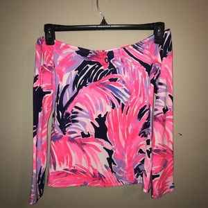 Lilly Pulitzer off shoulder top XS